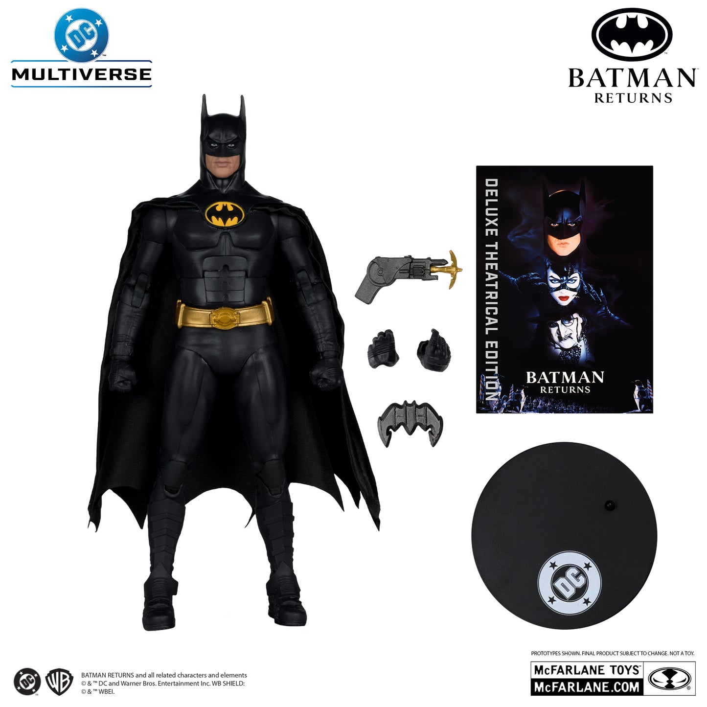 BATMAN RETURNS McFarlane Toys DC Multiverse Deluxe Theatrical Edition Batman Action Figure