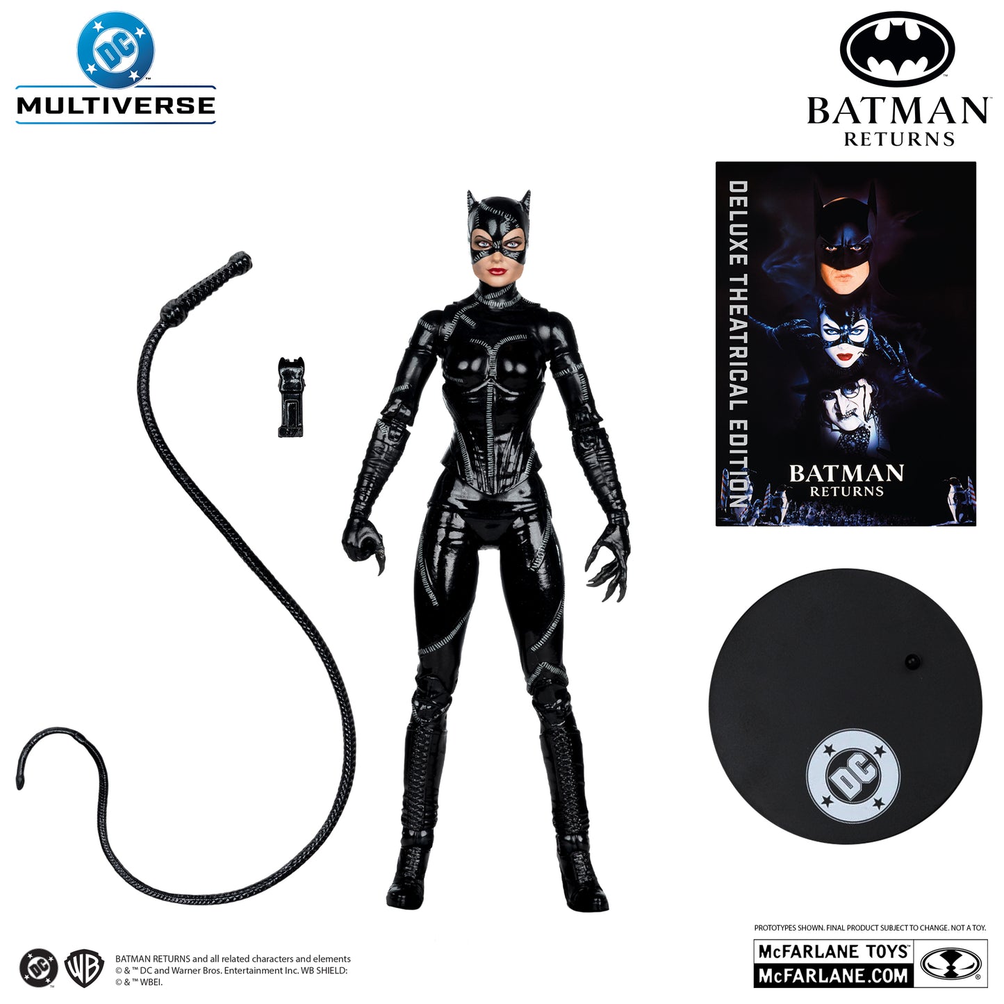 BATMAN RETURNS McFarlane Toys DC Multiverse Deluxe Theatrical Edition Catwoman Action Figure