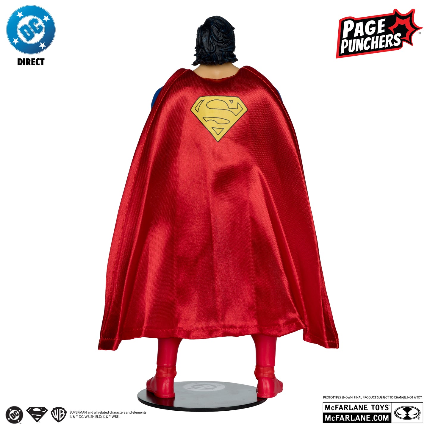 SUPERMAN (Zero Hour) McFarlane Toys DC Direct Page Punchers Action Figure with Comic