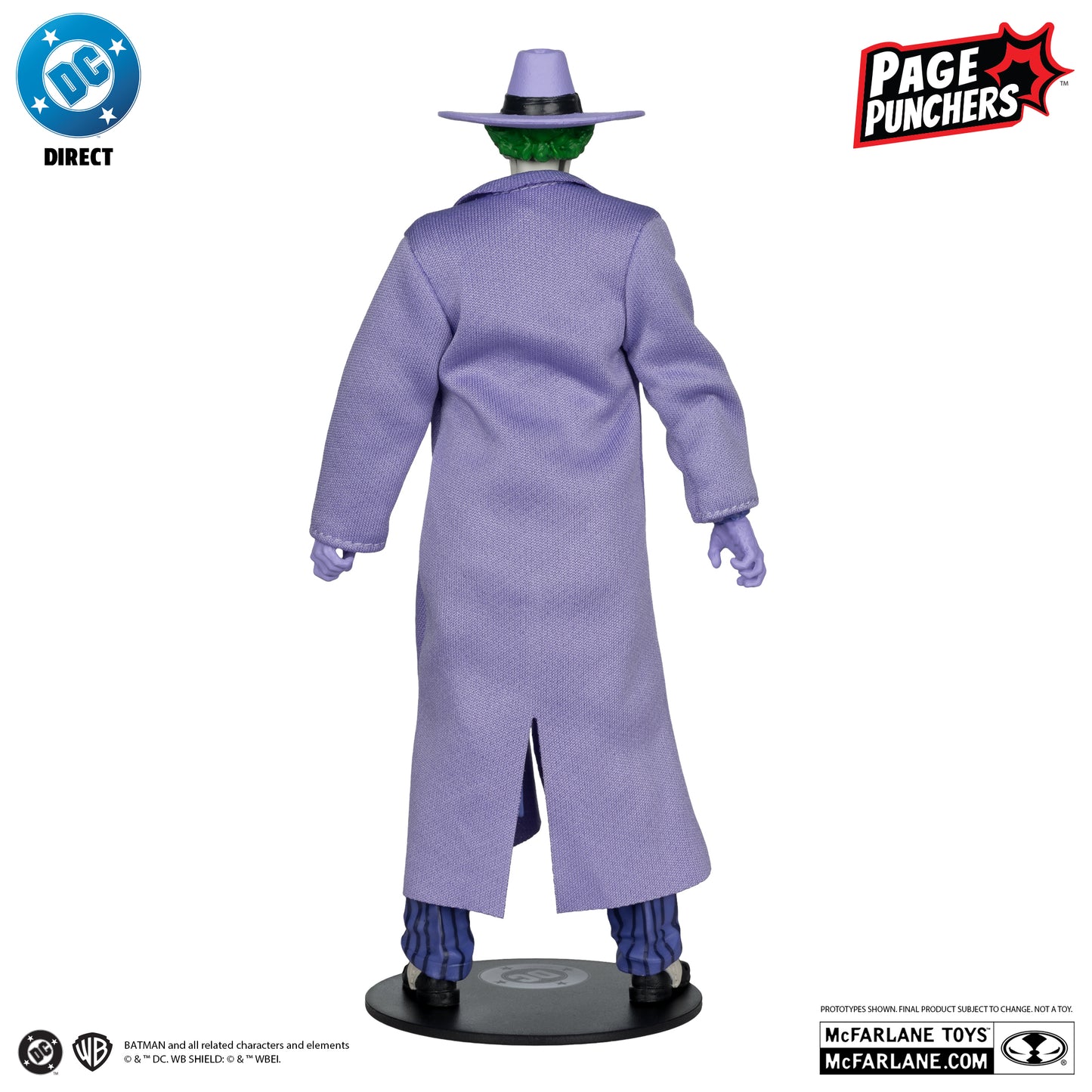 THE JOKER (Crisis on Infinite Earths) McFarlane Toys DC Direct Page Punchers Action Figure with Comic
