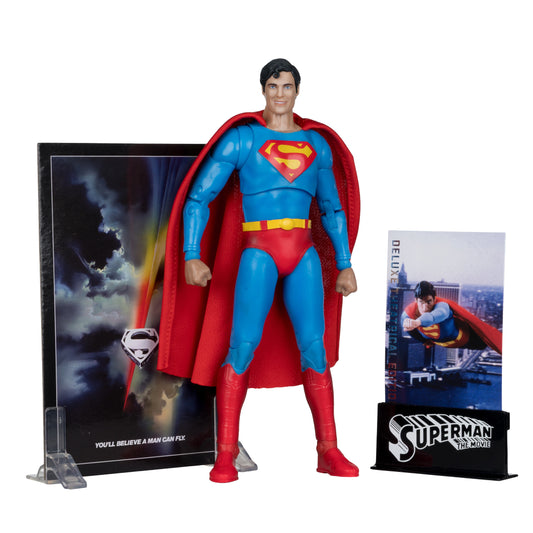 SUPERMAN: THE MOVIE (1978) McFarlane Toys DC Multiverse Deluxe Theatrical Edition Superman Action Figure-2