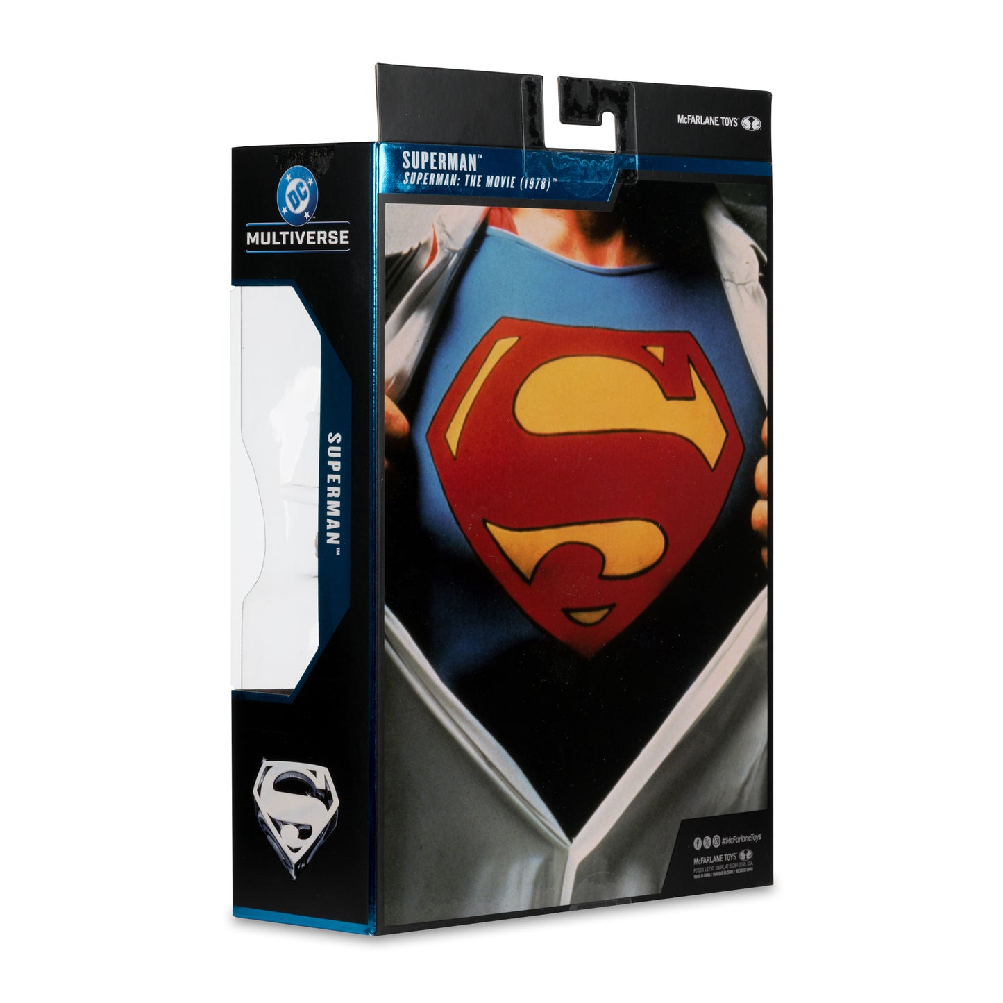 SUPERMAN: THE MOVIE (1978) McFarlane Toys DC Multiverse Deluxe Theatrical Edition Superman Action Figure-11
