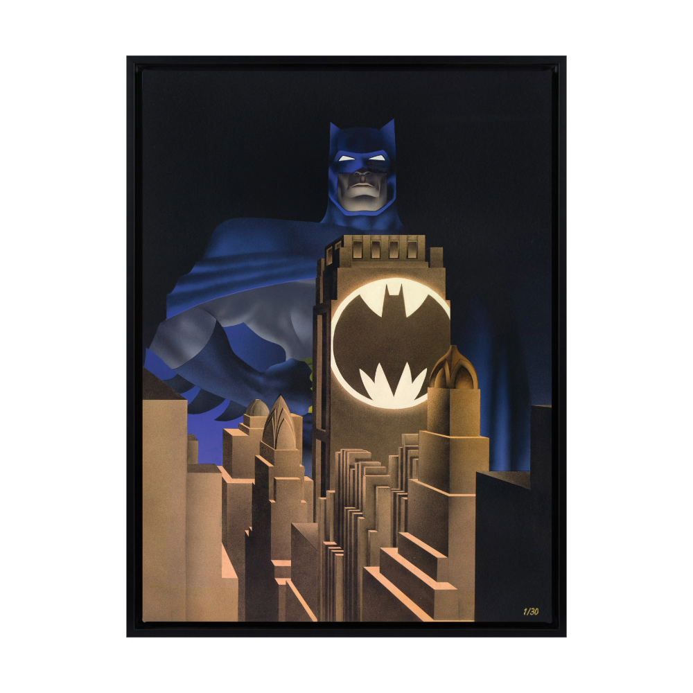 BATMAN: THE DARK KNIGHT RETURNS Giclée on Canvas Framed Fine Art Print – DC Shop