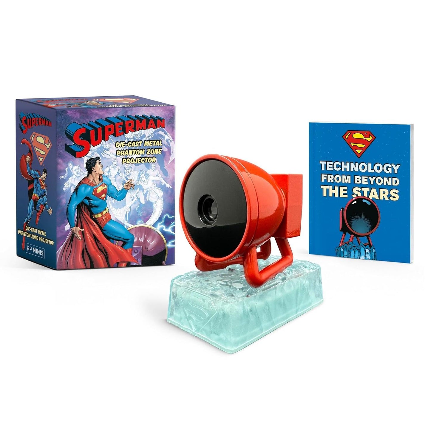 SUPERMAN: Die-Cast Metal Phantom Zone Projector