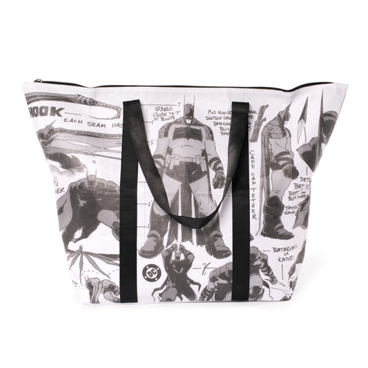 ABSOLUTE BATMAN Oversized Zip Tote Bag-3