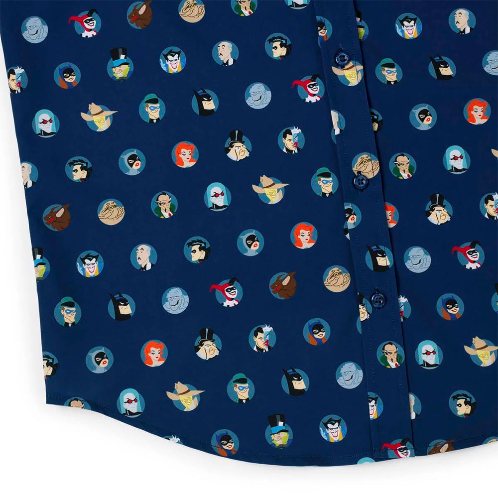 BATMAN: THE ANIMATED SERIES x RSVLTS “Villains & Vigilantes” KUNUFLEX Short Sleeve Shirt