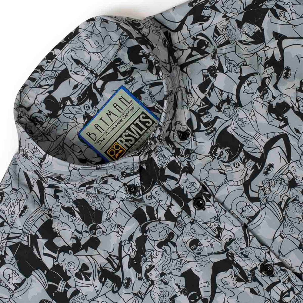 Batman: The Animated Series x RSVLTS "Bat Noir" Short Sleeve Shirt