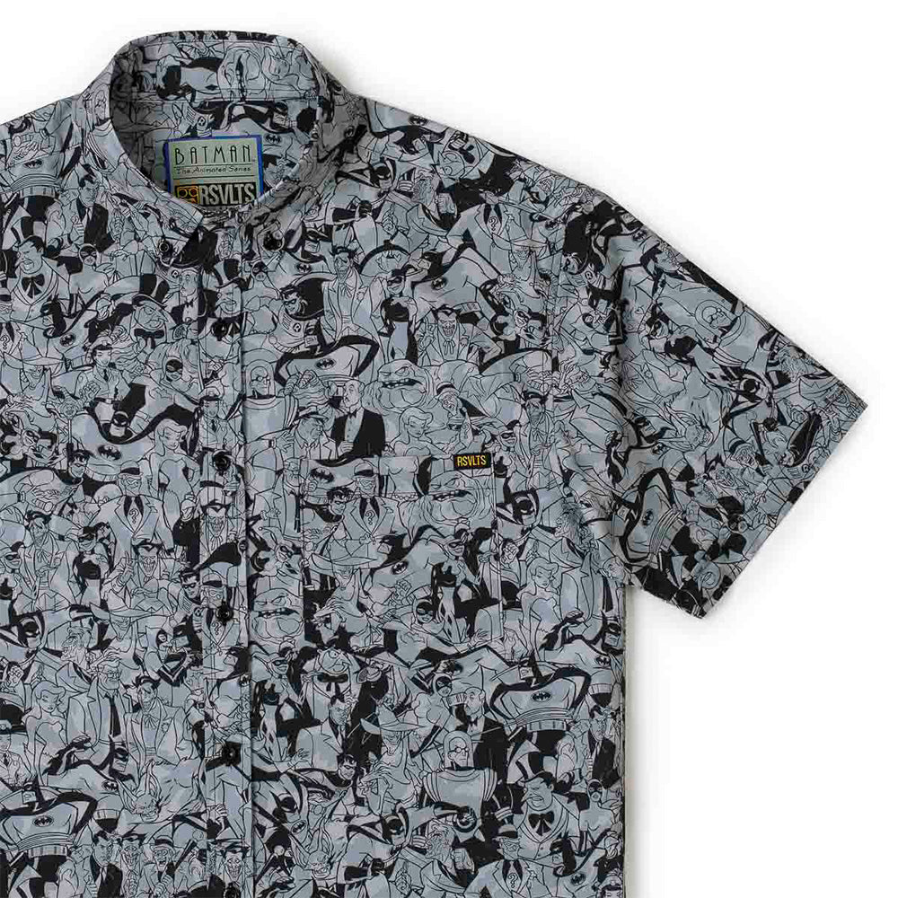 BATMAN: THE ANIMATED SERIES x RSVLTS “Bat Noir” KUNUFLEX Short Sleeve Shirt