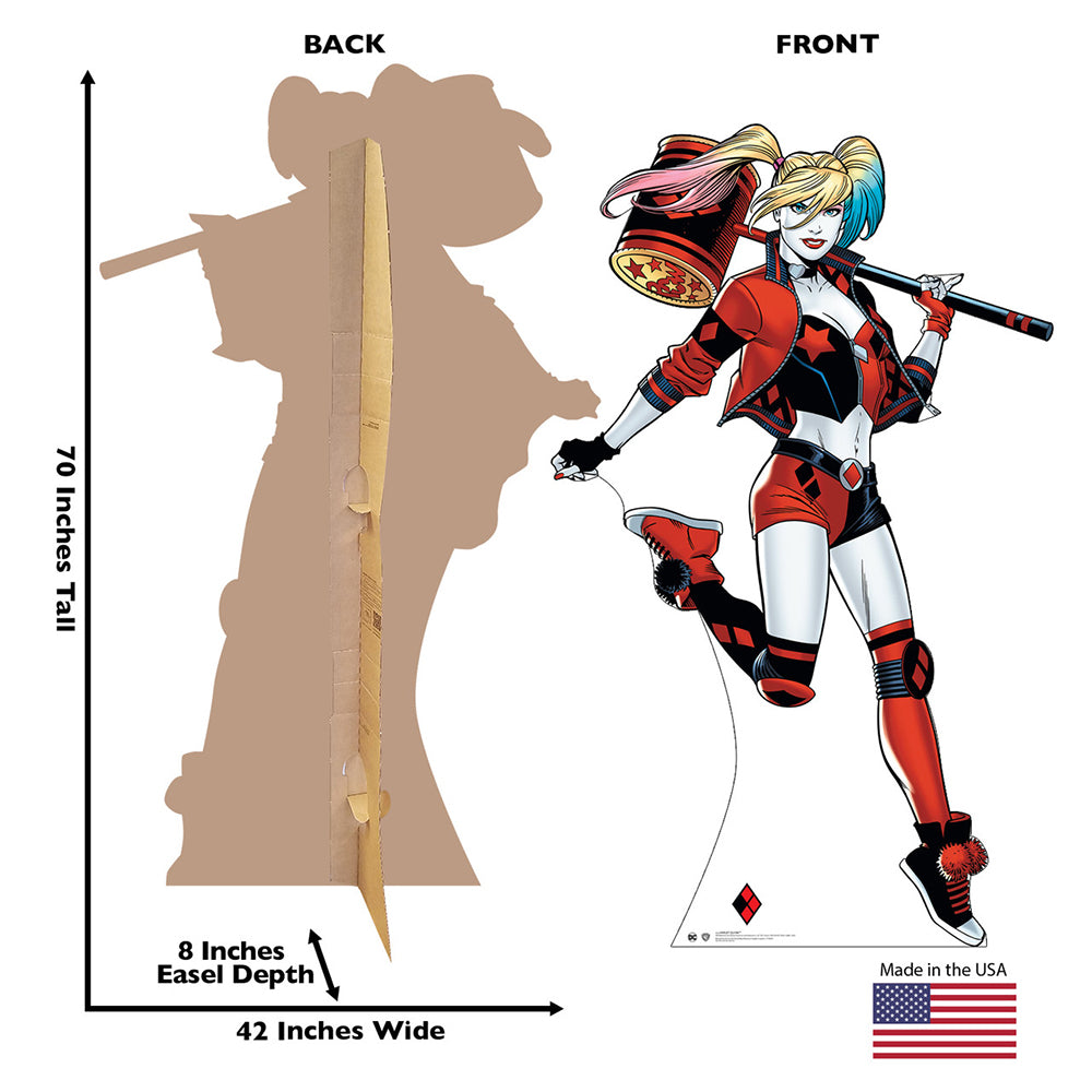 HARLEY QUINN Cardboard Cutout Standee