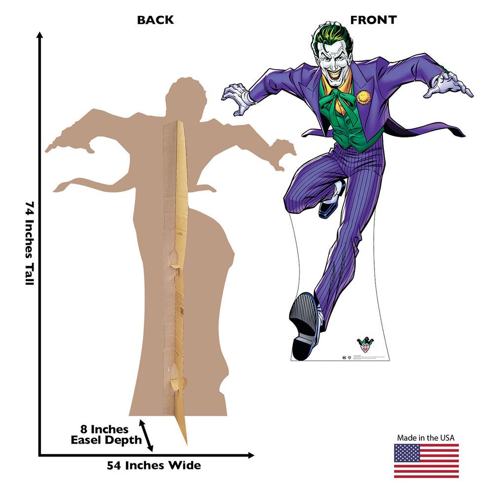 THE JOKER Cardboard Cutout Standee