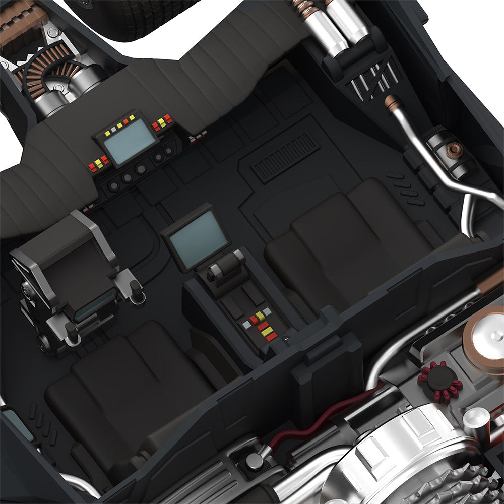 THE DARK KNIGHT TRILOGY Batmobile Tumbler Super Cyborg Collectible Figure