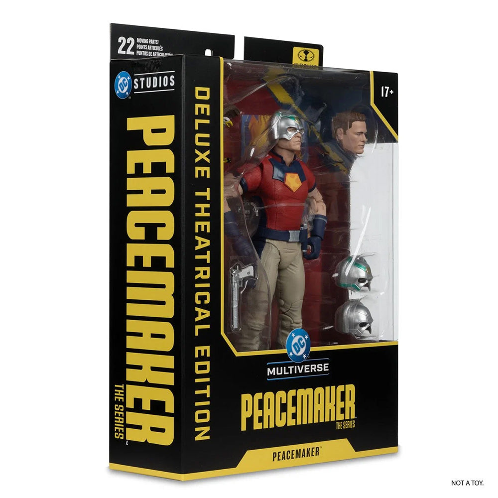 PEACEMAKER McFarlane Toys DC Multiverse Deluxe Theatrical Edition Peacemaker Action Figure