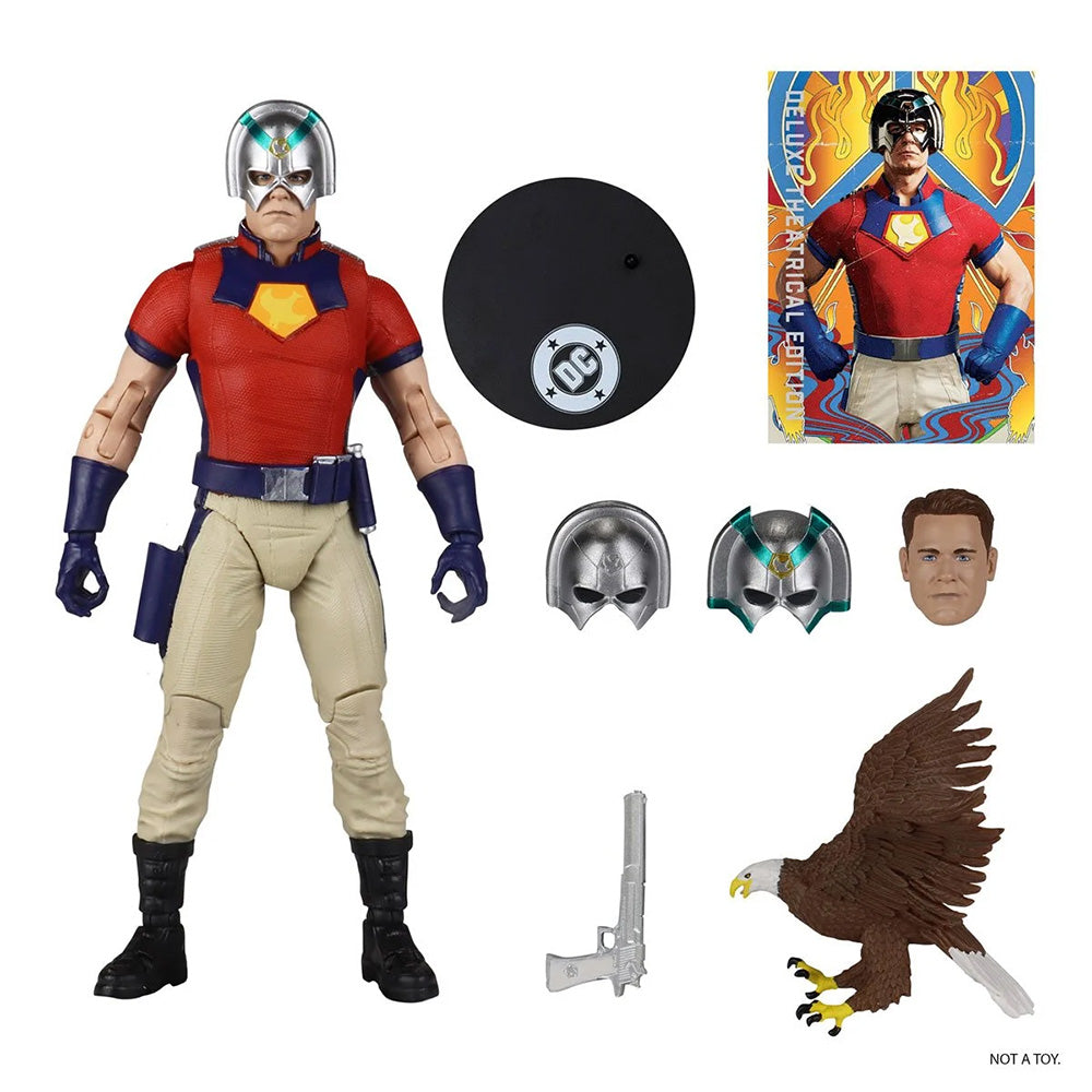 PEACEMAKER McFarlane Toys DC Multiverse Deluxe Theatrical Edition Peacemaker Action Figure