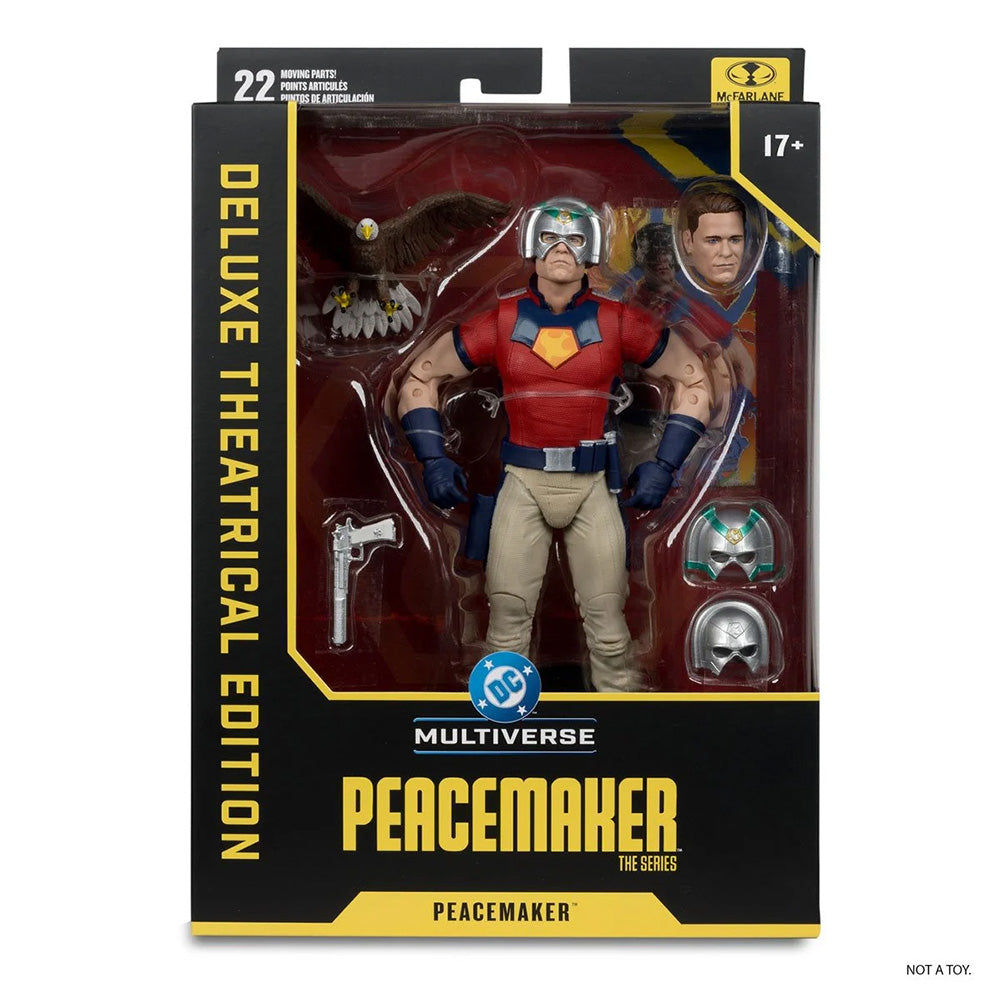 PEACEMAKER McFarlane Toys DC Multiverse Deluxe Theatrical Edition Peacemaker Action Figure