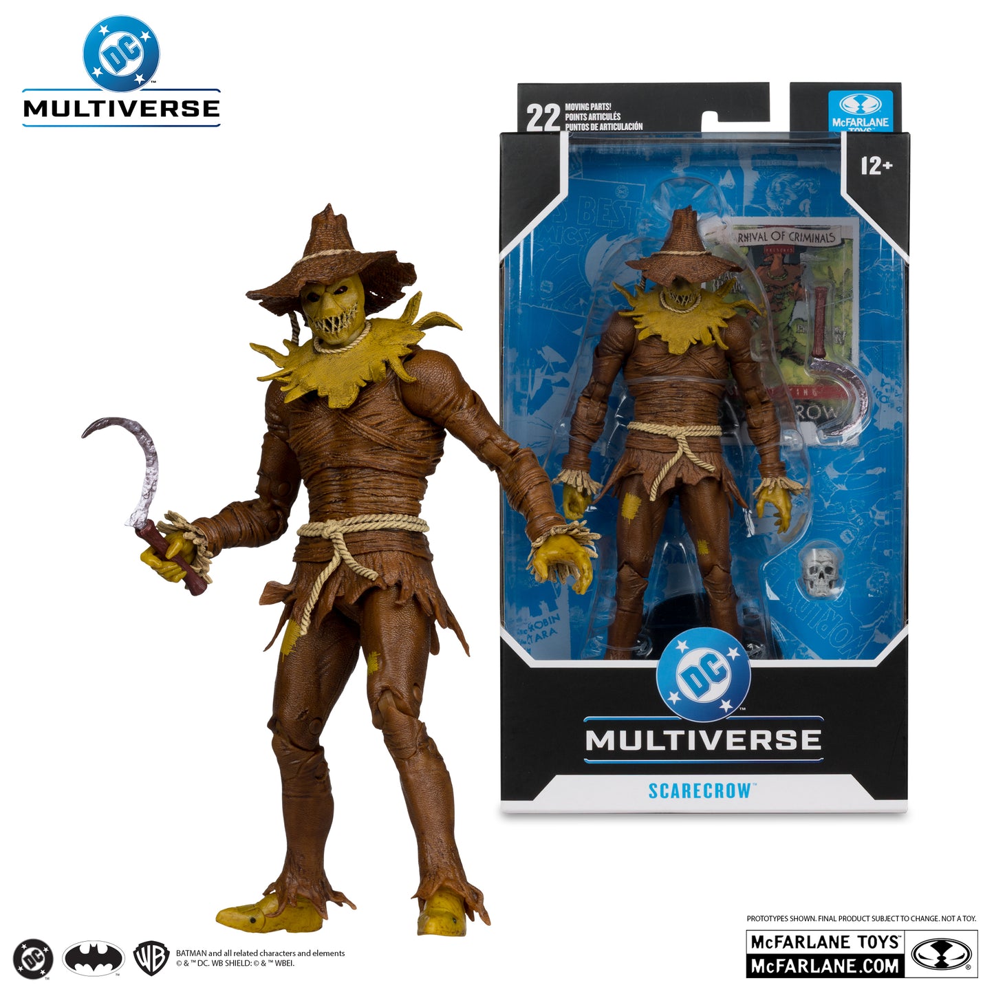 SCARECROW (DC Classic) McFarlane Toys DC Multiverse Action Figure