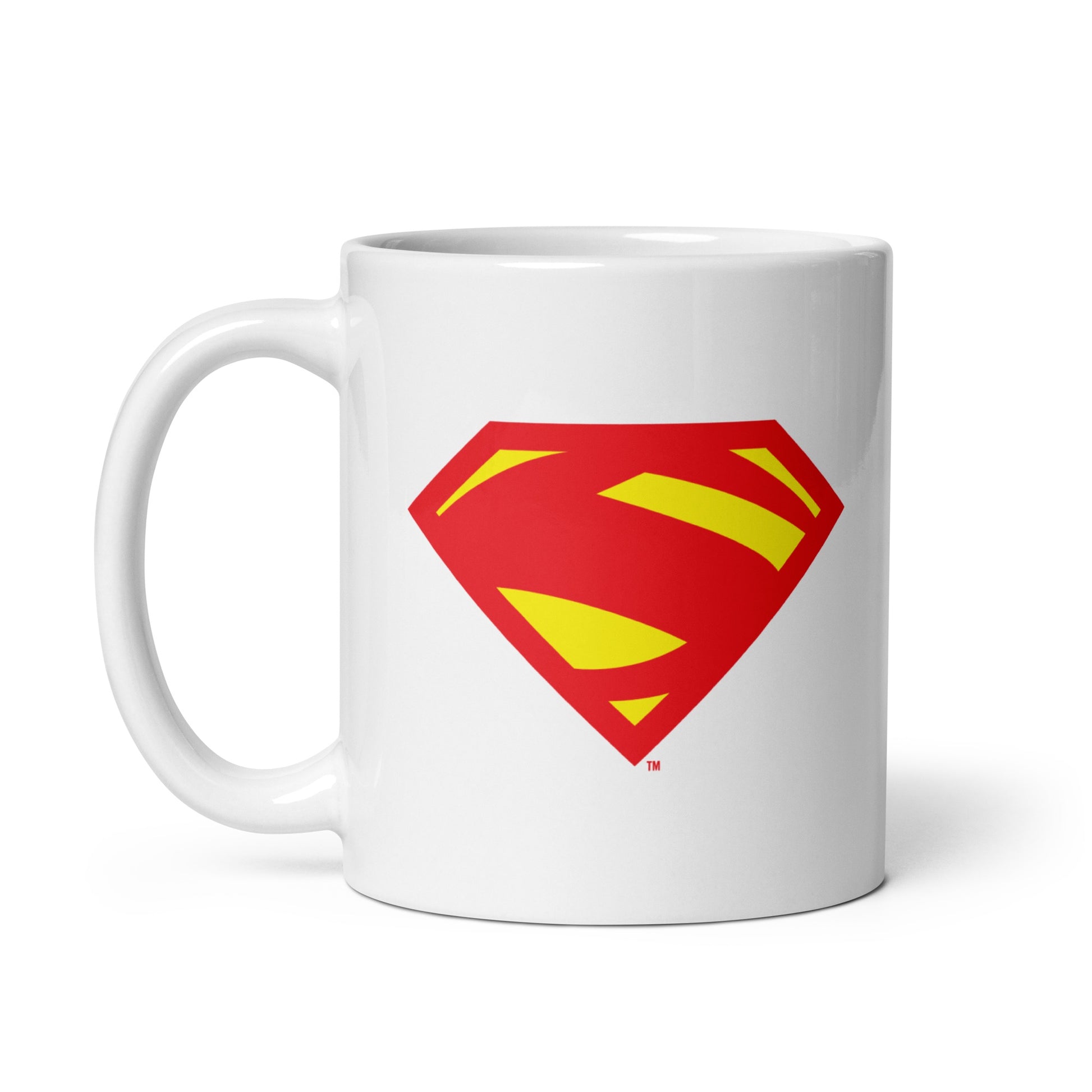 SUPERGIRL #1 Comic Logo Personalized White Mug  11 oz