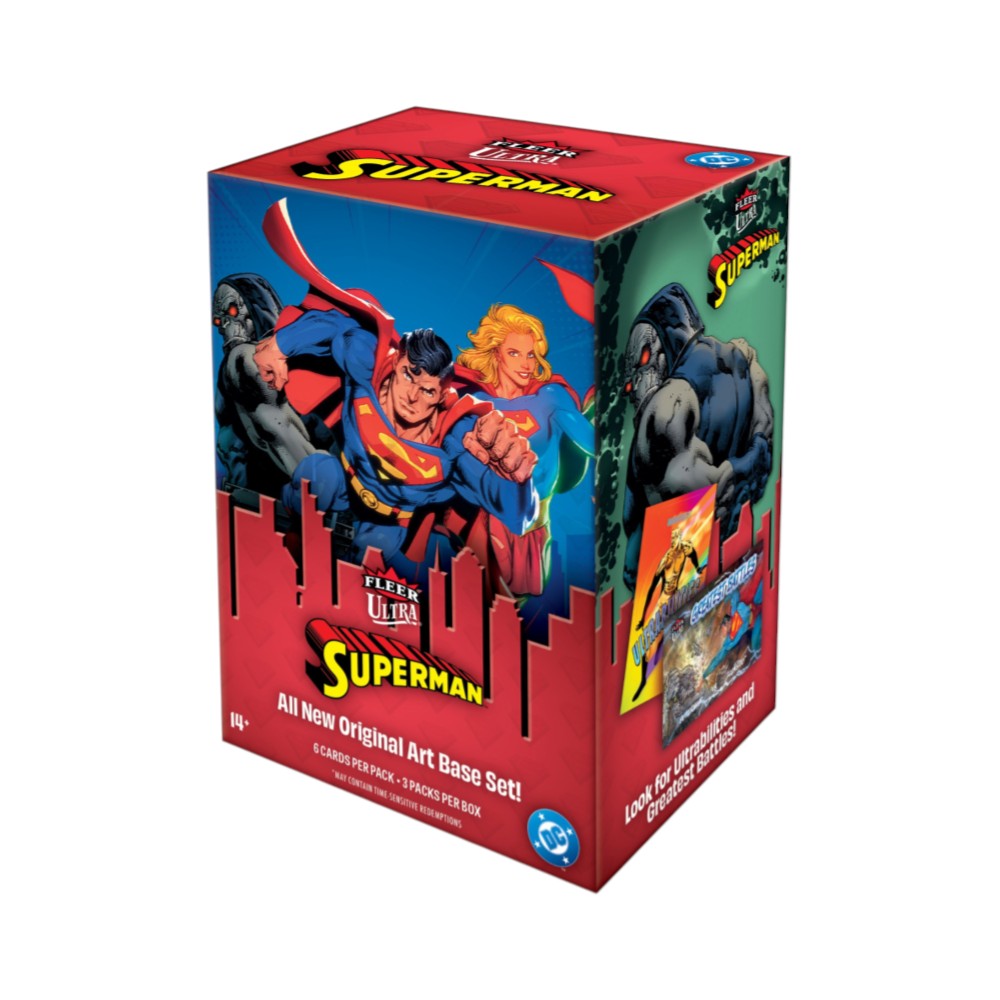 U5 - Fleer Ultra Superman Blaster Box Trading Cards