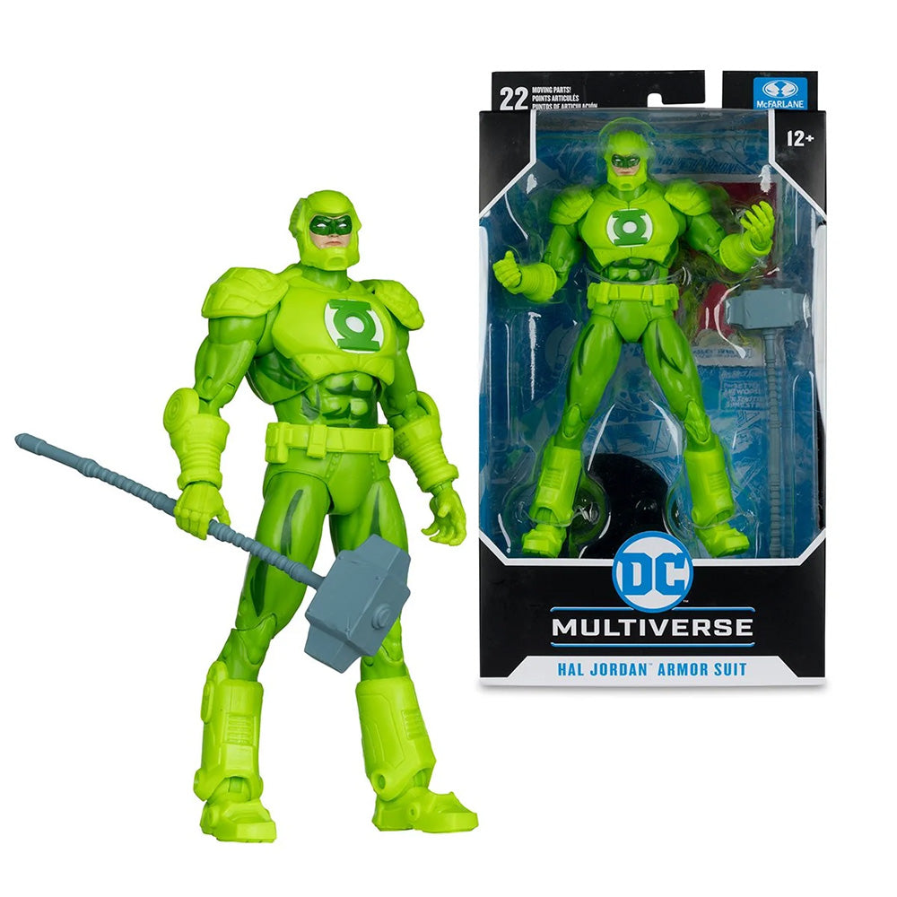 GREEN LANTERN (The Return of Superman) McFarlane Toys DC Multiverse Hal Jordan Armor Suit Action Figure
