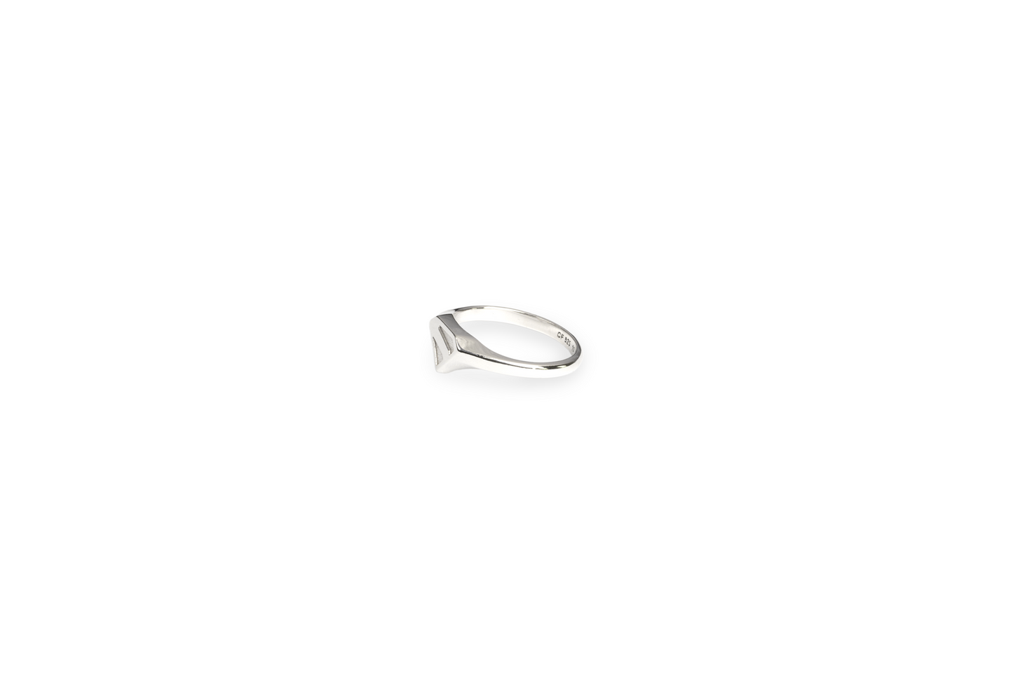 SUPERMAN (2025 Movie) S-Shield Sterling Silver Ring