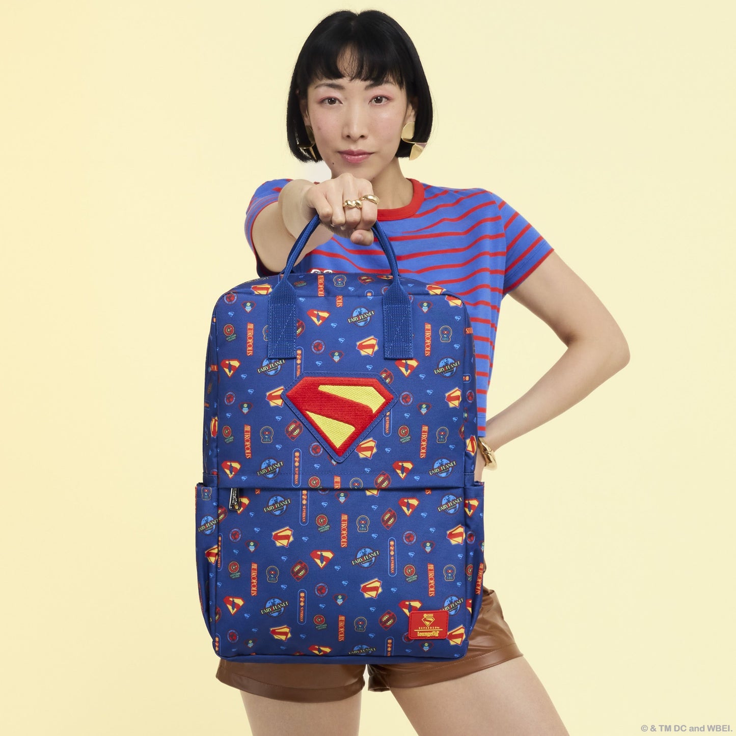 SUPERMAN (2025 Movie) Nylon Full-size Backpack