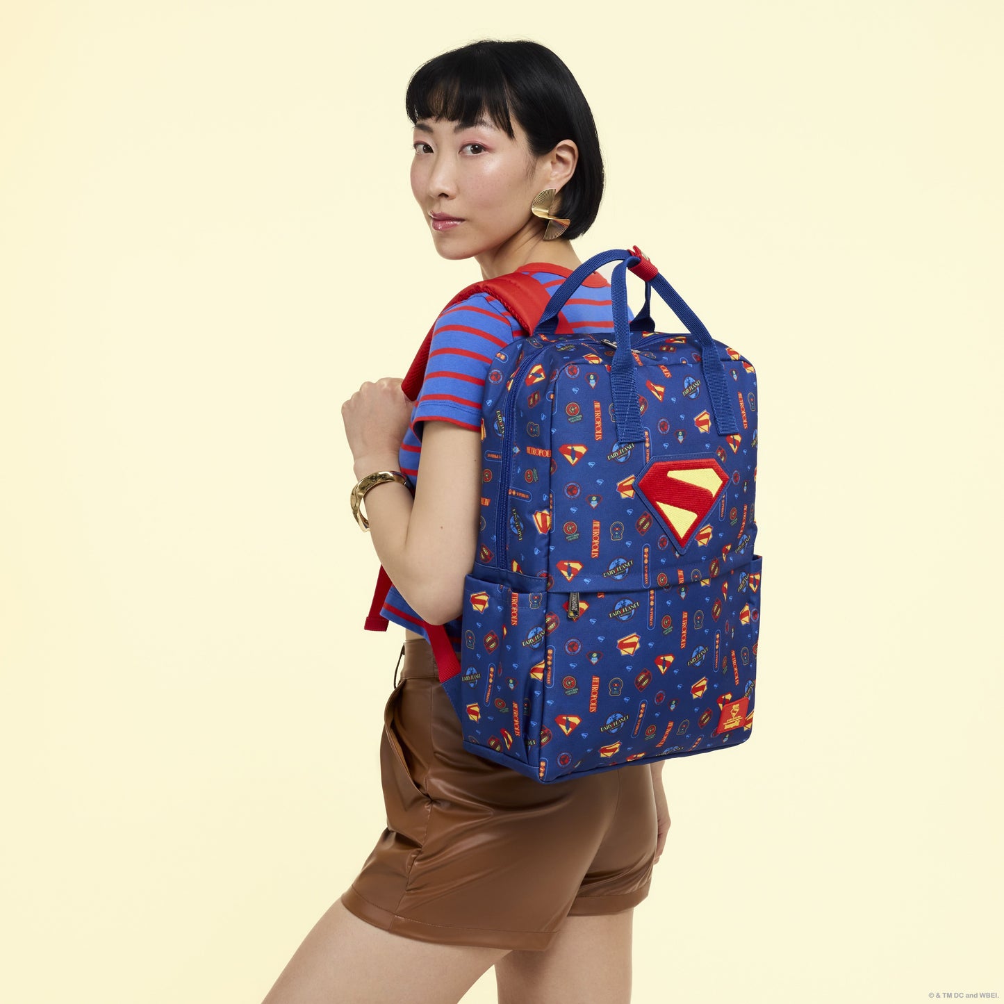 SUPERMAN (2025 Movie) Nylon Full-size Backpack