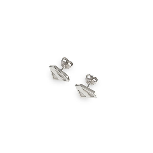 SUPERMAN (2025 Movie) S-Shield Sterling Silver Earrings