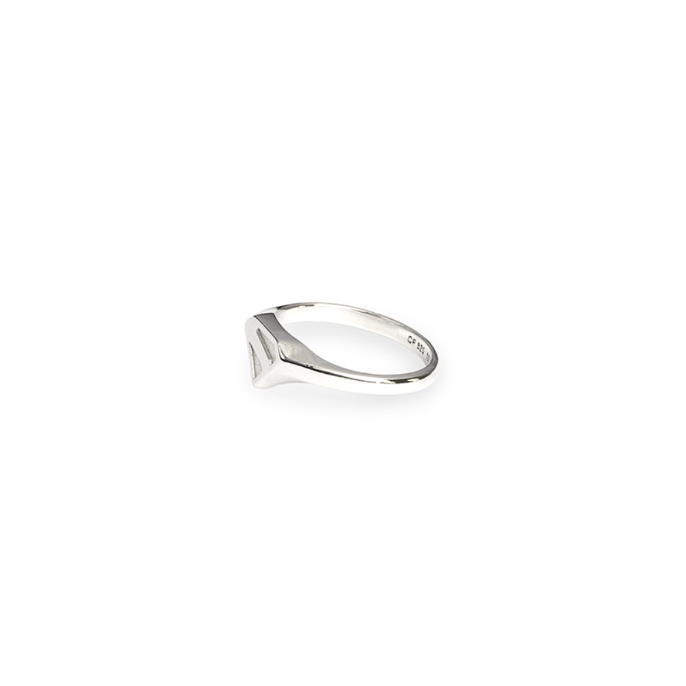 SUPERMAN (2025 Movie) S-Shield Sterling Silver Ring