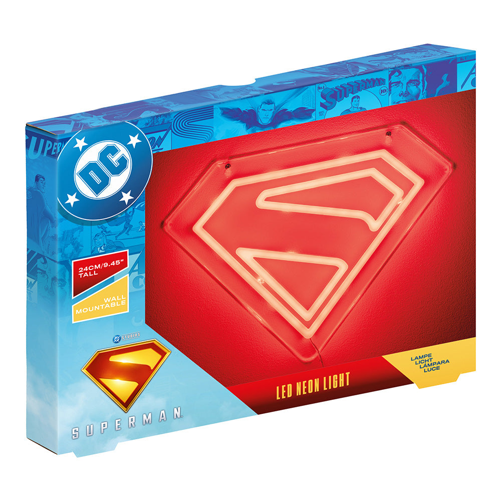 SUPERMAN (2025 Movie) Superman Wall Mountable LED Neon Light