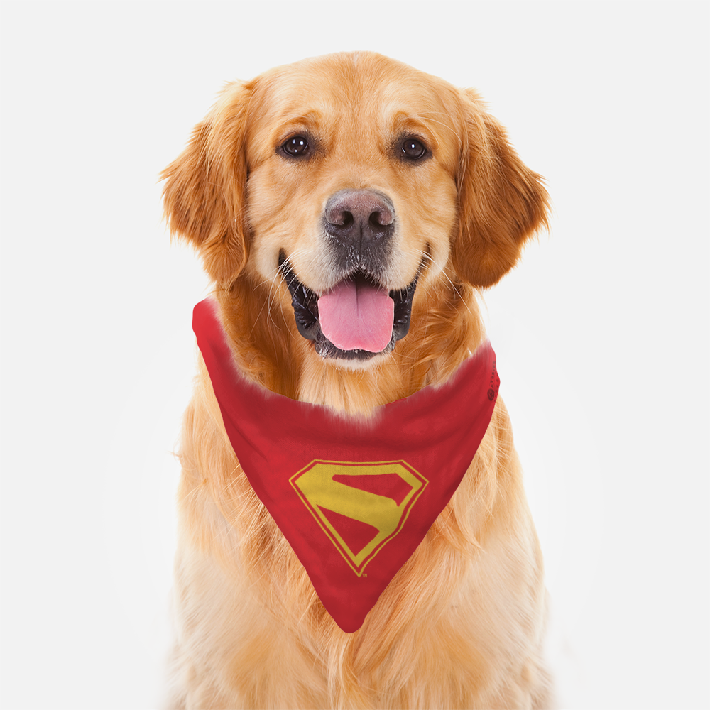 SUPERMAN Shield Pet Bandana