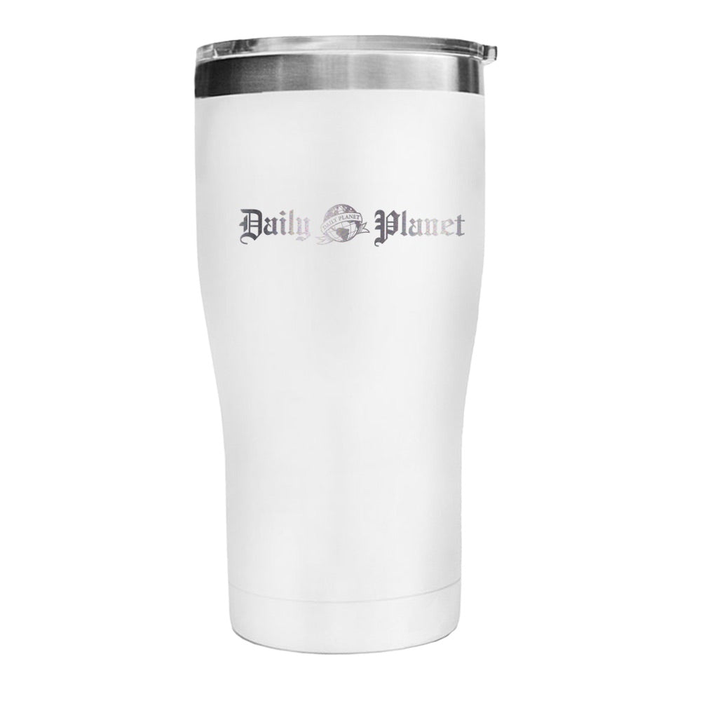 SUPERMAN (2025 Movie) Daily Planet Logo Tumbler White