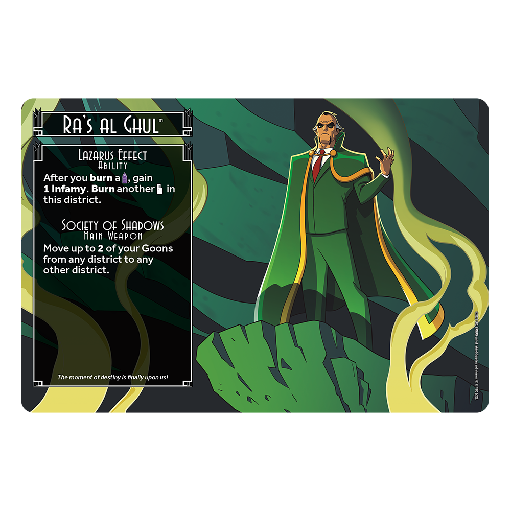 BATMAN: THE ANIMATED SERIES Enemies of Gotham City Board Game