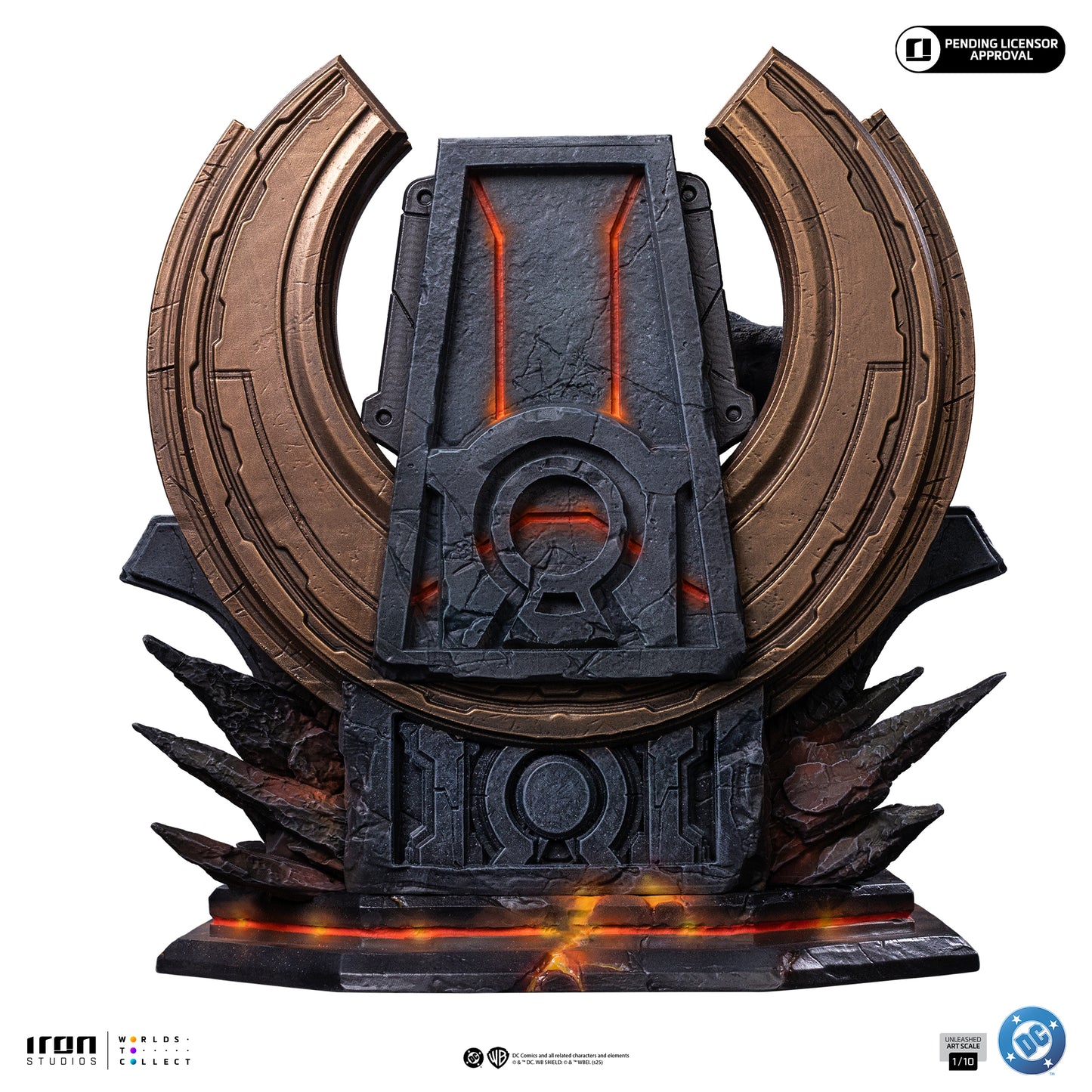Darkseid Unleashed 1:10 Scale Statue Iron Studios-4