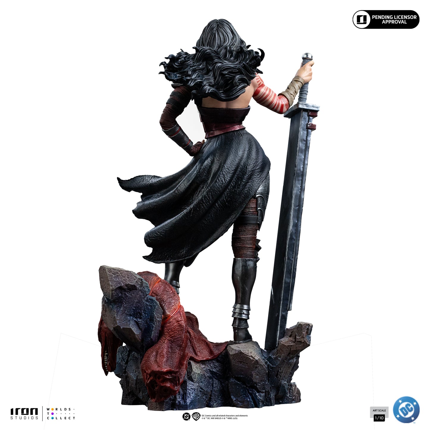 ABSOLUTE WONDER WOMAN 1:10 Art Scale Statue-10