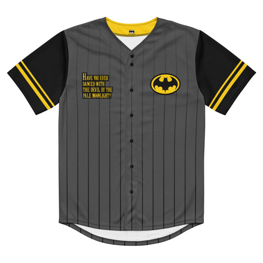 BATMAN (1989) Pale Moonlight Baseball Jersey