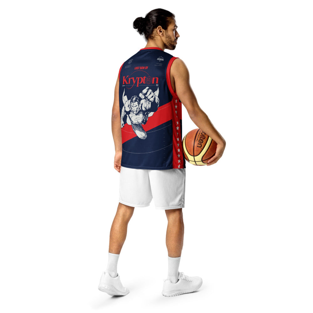 SUPERMAN Last Son of Krypton Basketball Jersey