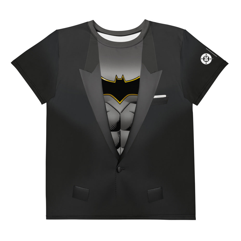 Batman Reveal In World Cosplay Youth T-shirt White