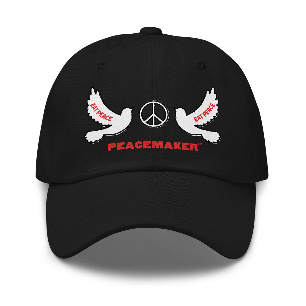 PEACEMAKER Eat Peace Motherf*#kers Classic Dad Hat Black