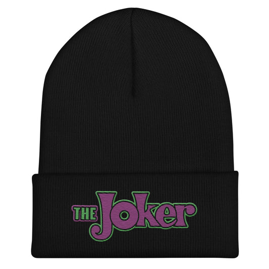 THE JOKER Cuffed Beanie Black