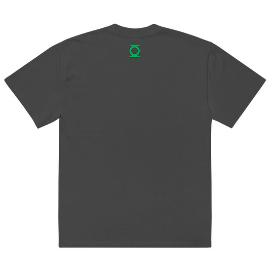 GREEN LANTERN Guy Gardner Oversized Faded T-Shirt