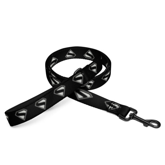 SUPERMAN (2025 Movie) Black & Silver S-Shield Pet Leash