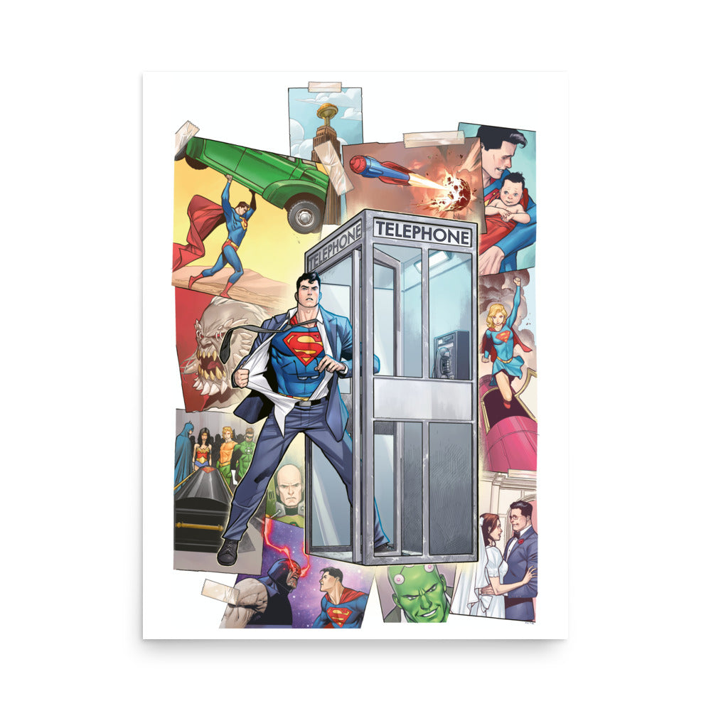 SUPERMAN Mythos Premium Poster