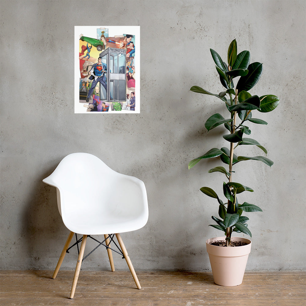 SUPERMAN Mythos Premium Poster
