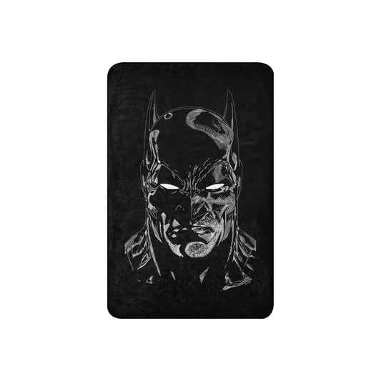 BATMAN Monochrome Knight Sherpa Blanket