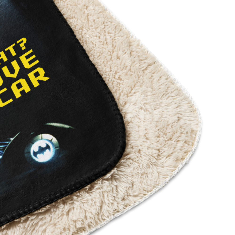 BATMAN FOREVER The Car Sherpa Blanket