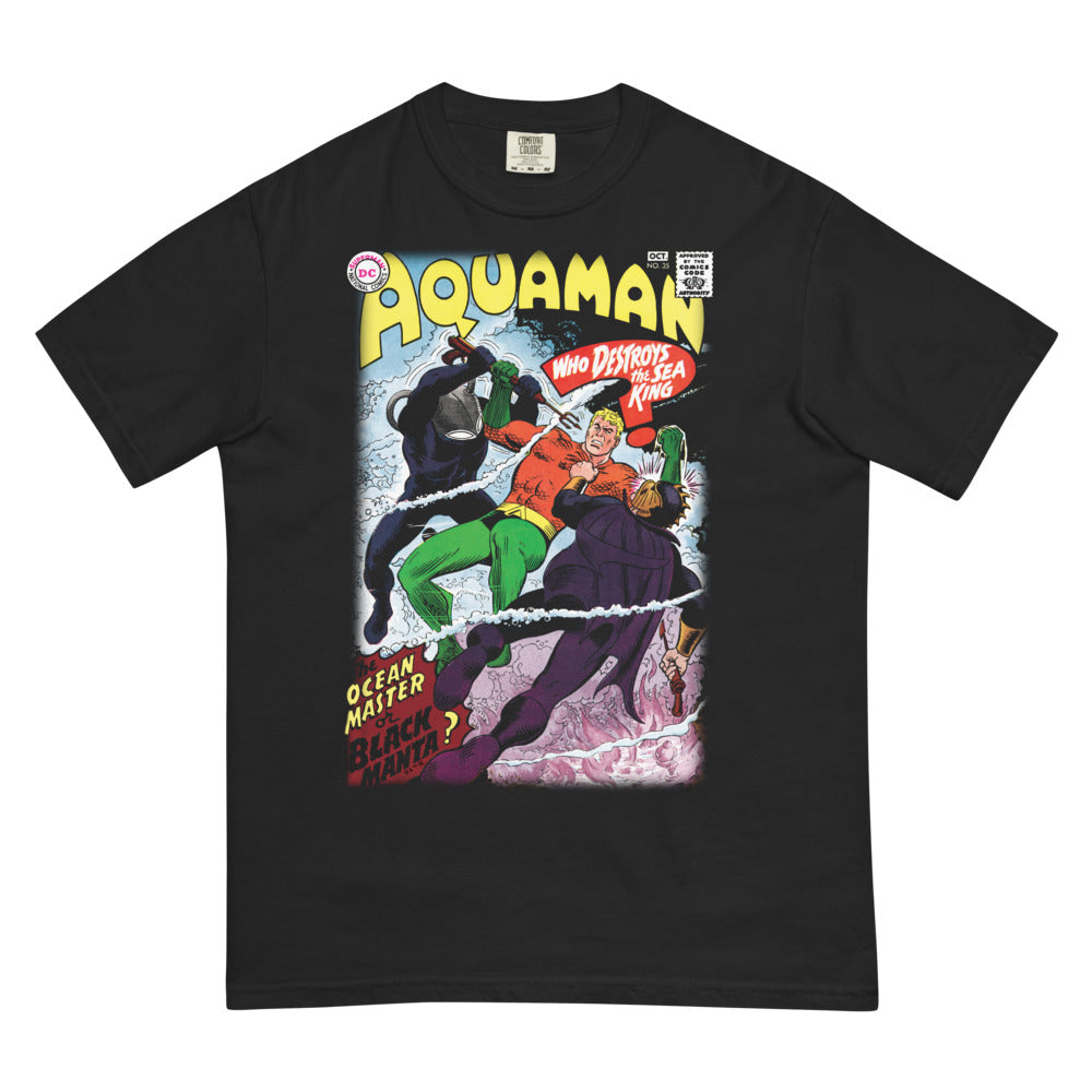 AQUAMAN Rivalry Comfort Colors T-Shirt Black