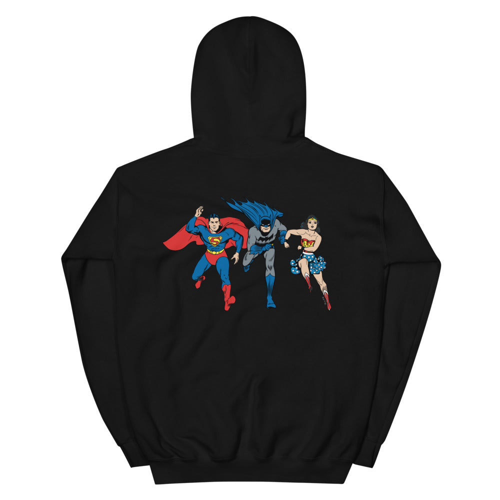 DC Golden Age of Heroes Hoodie Black