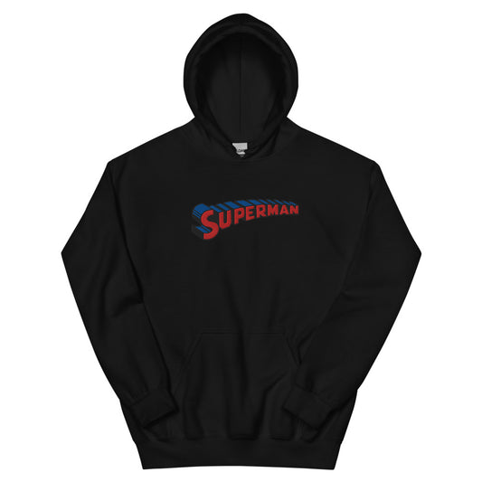 SUPERMAN #1 Embroidered Hoodie