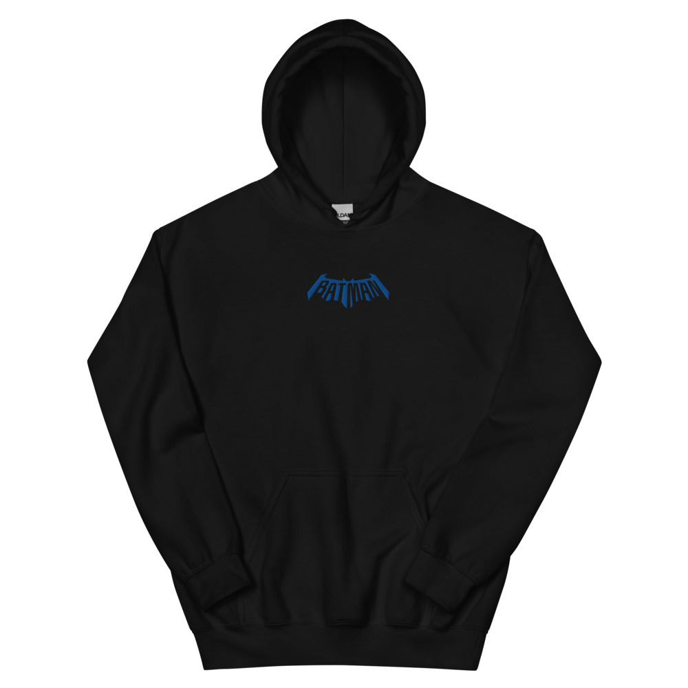 BATMAN #1 Comic Logo Hoodie Black
