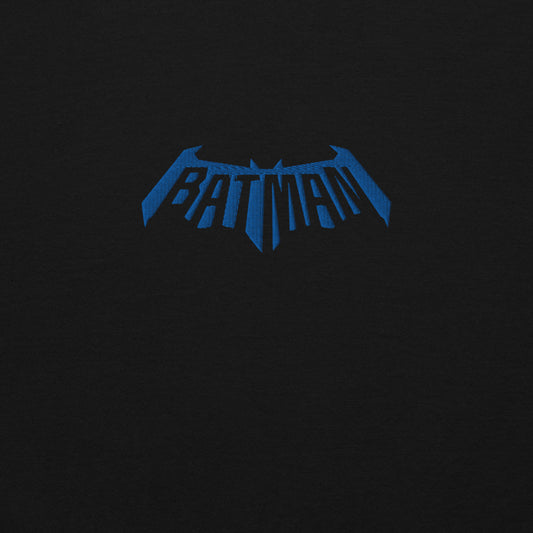 BATMAN #1 Comic Logo Embroidered Hoodie