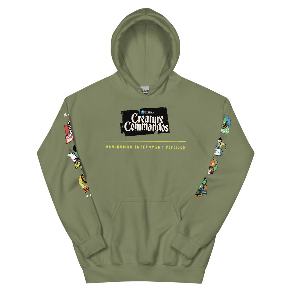 CREATURE COMMANDOS Non-Human Internment Division Hoodie